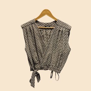 شومیز جلوگره طرحدار